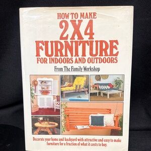 Vintage How to Make 2x4 Furniture Book